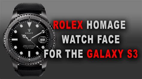 rolex watch face samsung watch 3|Rolex watch face for smartwatch.